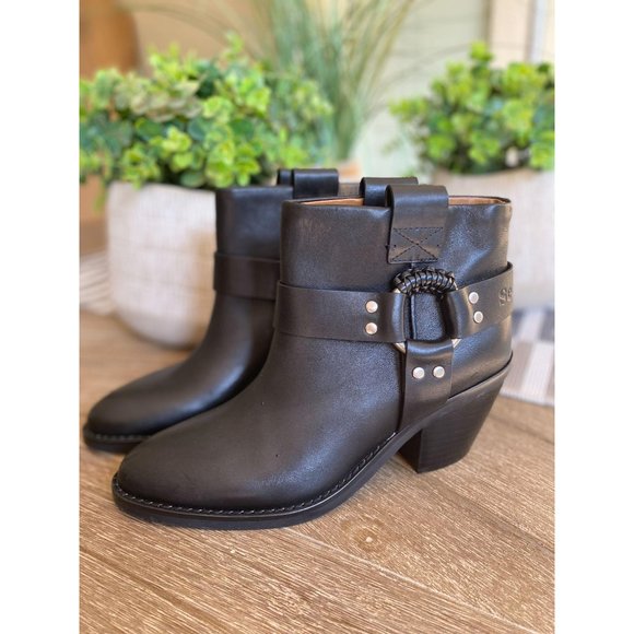 See by Chloe Eddie Ankle Western Boots NWOB 39 - Picture 9 of 14